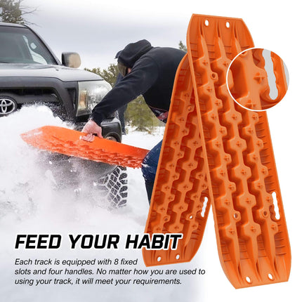 X-BULL Recovery tracks Sand 2 Pairs 4PC10T 4WD Sand / Snow / Mud Off-road Gen 3.0.