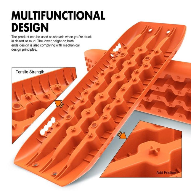 X-BULL Recovery tracks Sand Trucks Offroad With 4PCS Mounting Pins 4WDGen 2.0.