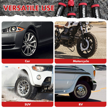 X-BULL 4PCS Tyre Deflators Air Quick Deflator Adjustable 10~30 PSI Tire Valve.