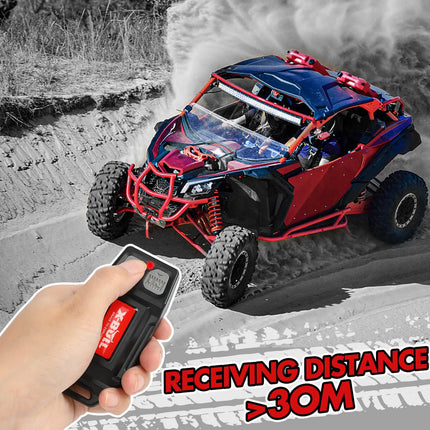 X-BULL 12V Winch Remote Control Twin Handset Easy to Install Upgrade Remotes.