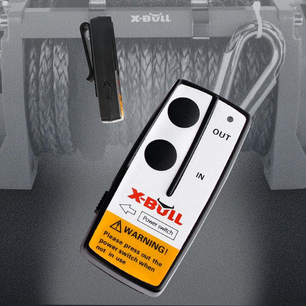 X-BULL 2x Wireless Winch Remote Control 12 Volt 150ft Handset Switch 4wd.