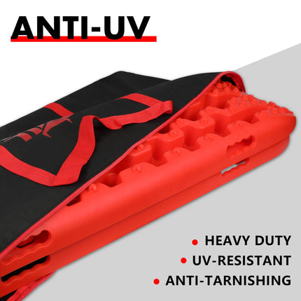 X-BULL Recovery tracks Carry Bag 4x4 Extraction Tred Bag Black.