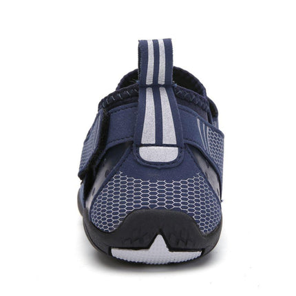 Men Women Water Shoes Barefoot Quick Dry Aqua Sports Shoes - Blue Size EU45 = US10.