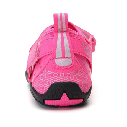 Women Water Shoes Barefoot Quick Dry Aqua Sports Shoes - Pink Size EU38 = US5.
