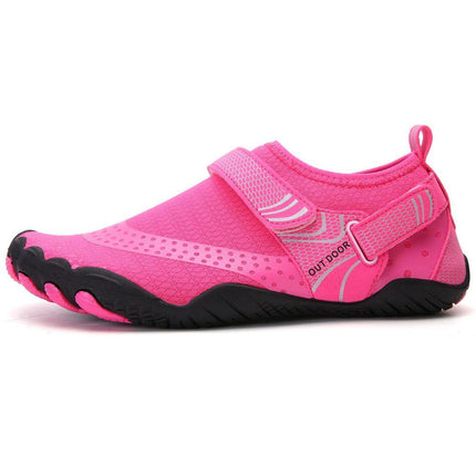 Women Water Shoes Barefoot Quick Dry Aqua Sports Shoes - Pink Size EU38 = US5.