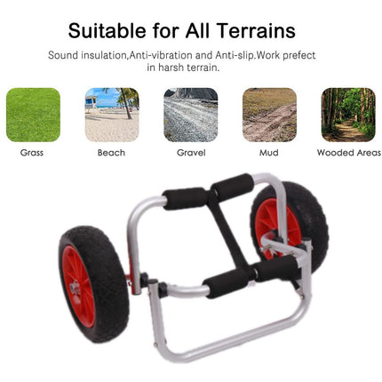 Kayak Boat Carrier Tote Trolley Cart Transport SUP Foldable Cart.