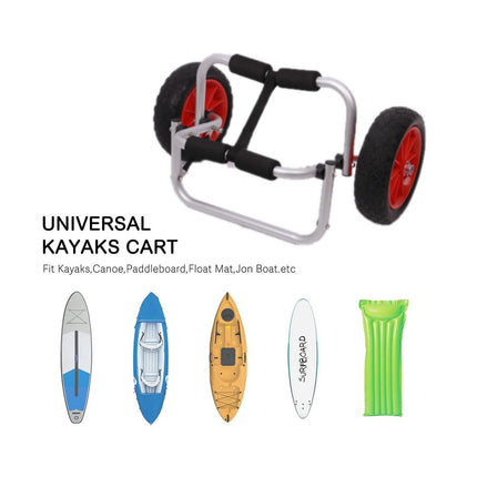 Kayak Boat Carrier Tote Trolley Cart Transport SUP Foldable Cart.