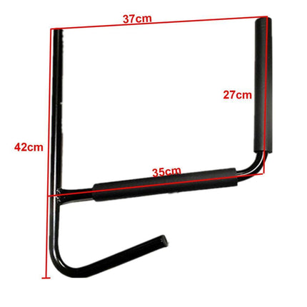2Pcs Kayak Wall Rack Carrier Canoe Paddle Surfboard Holder Wall Mount Shelf.