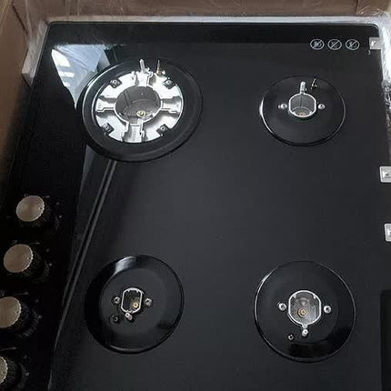 Gas Glass Cooktop 60cm Black.