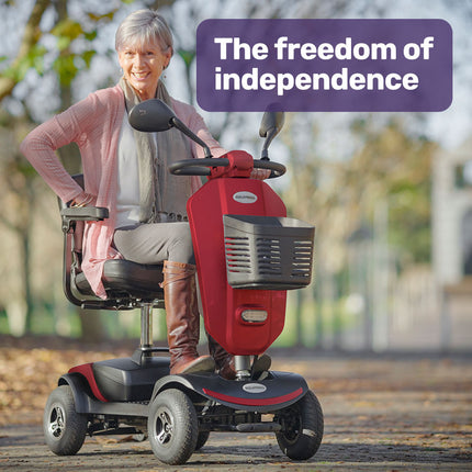EQUIPMED Mobility Scooter For Elderly Motorized Electric Older Adults 4 Riding.