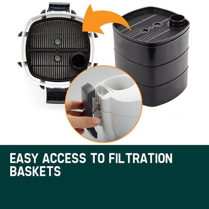 PROTEGE Aquarium External Canister Filter Aqua Fish Tank Pond Pump UV Light 1850 L/H.