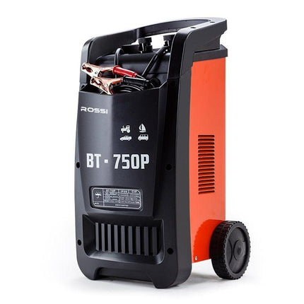 ROSSI 750 Amp Car Battery Charger, 12v/24v Jump Starter, for ATV Boat Truck Tractor, 15A Plug.