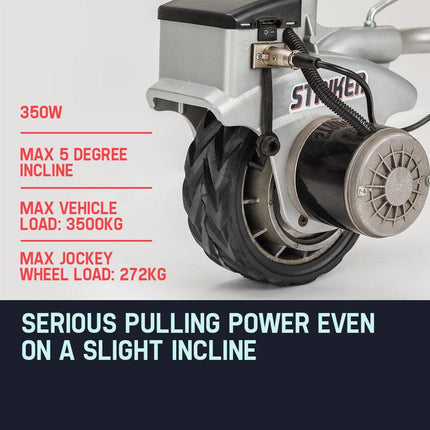 T-REX Motorised Jockey Wheel Electric Power Mover 12V 350W Caravan Trailer Boat.