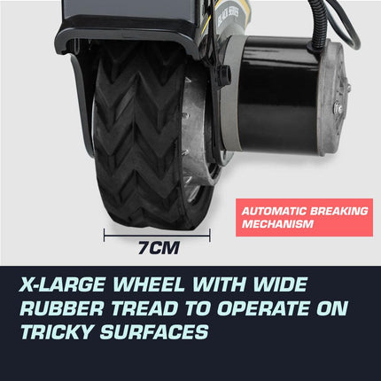 T-REX Motorised Jockey Wheel Electric Power Mover 12V 350W Caravan Trailer Boat.