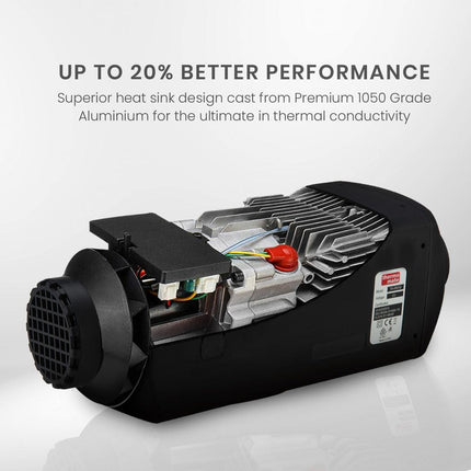 Thermomate Diesel Heater 12V 5kW Caravan Tank Remote Camper Trailer Van Air Motorhome RV Parking.