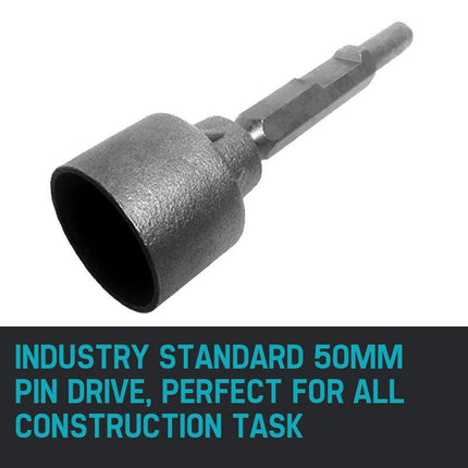 BAUMR-AG Jack Hammer Star Picket Stake Post Driver Chisel Jackhammer Bit.
