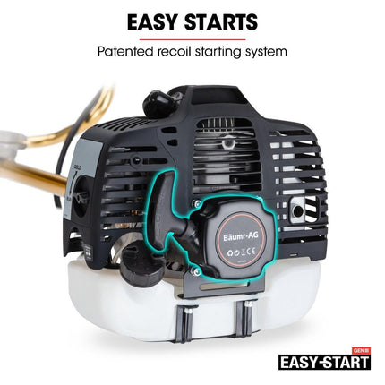 Baumr-AG 65CC Brushcutter Whipper Snipper Trimmer Brush Cutter Multi Pole Tool.