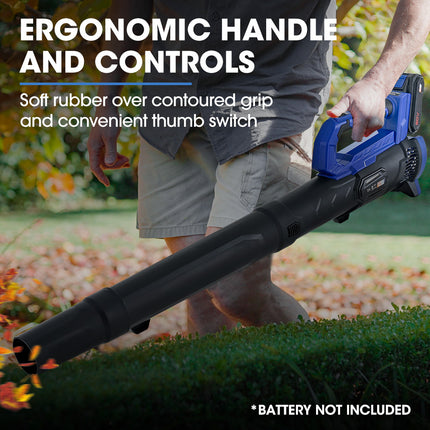 PowerBlade 20V Cordless Electric Leaf Blower, Skin Only.