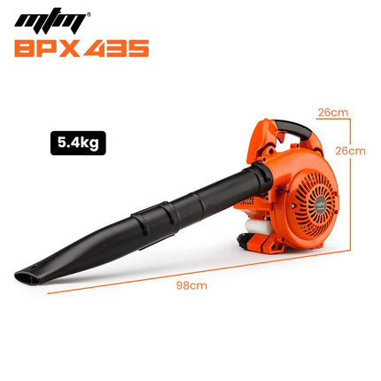 MTM Petrol Leaf Blower 26CC 2-Stroke Petrol Hand Garden Yard Outdoor Two.
