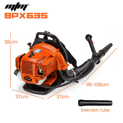 MTM 30CC Backpack Petrol Leaf Blower 2 Stroke Commercial Garden Yard Outdoor.