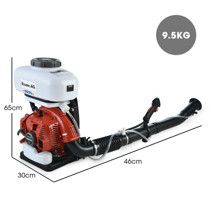 Baumr-AG Backpack 2-Stroke Petrol Powered Chemical Sprayer Fogger Mister Blower.