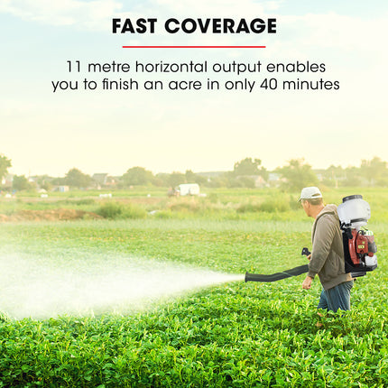 Baumr-AG Backpack 2-Stroke Petrol Powered Chemical Sprayer Fogger Mister Blower.