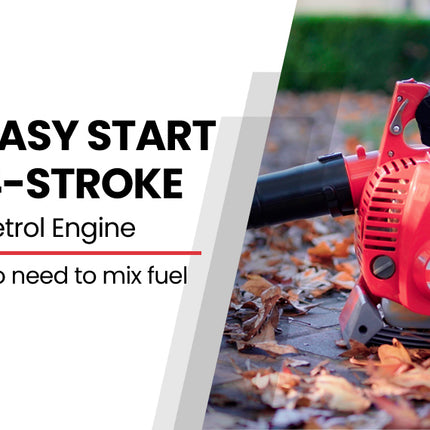Baumr-AG Petrol Leaf Blower Vacuum 4 Stroke - Vac Garden Commercial Hand Outdoor.