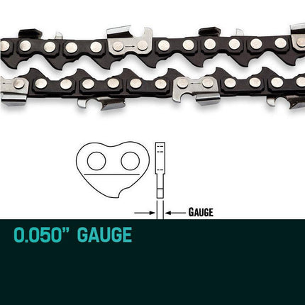 BAUMR-AG 12" Bar Replacement Spare Chainsaw Chain 3/8 .050 Gauge DL 44.
