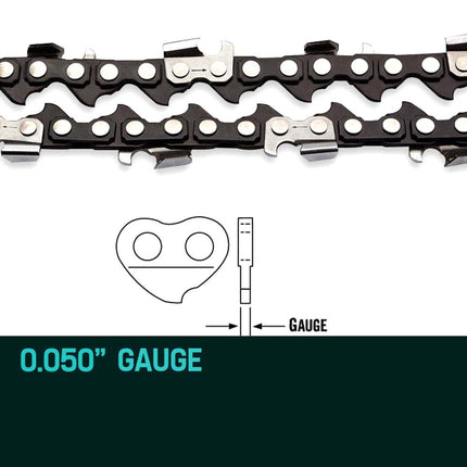 2 x 12 Baumr-AG Chainsaw Chain 12in Bar Spare Part Replacement Suits Pole Saws.