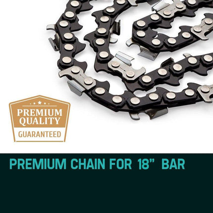 2 X 18 Baumr-AG Chainsaw Chain 18in Bar Replacement Suits SX45 45CC Saws.