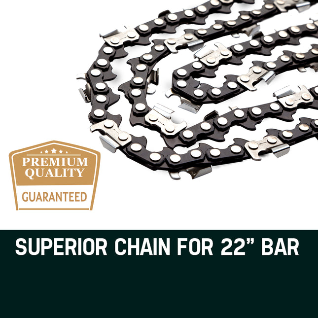 2 x 22 Baumr-AG Chainsaw Chain Bar Replacement 0.325 0.058 86DL.