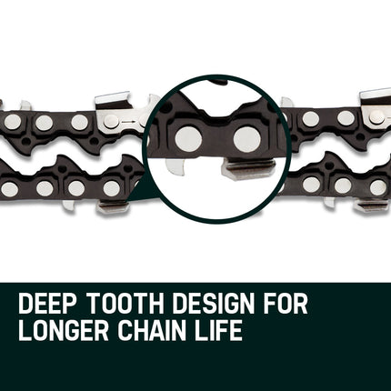 2 x 22 Baumr-AG Chainsaw Chain Bar Replacement 0.325 0.058 86DL.