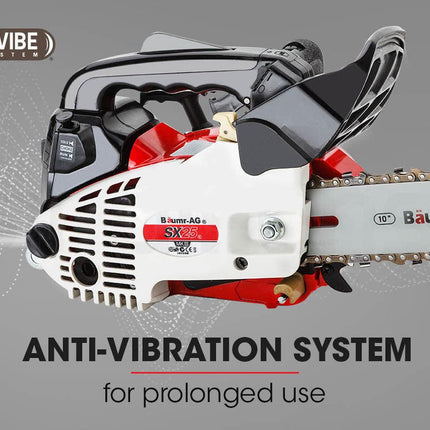Baumr-AG 25CC Petrol Chainsaw Arborist 10 Bar Tree Pruning Garden Chain Saw.