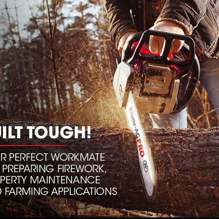 Baumr-AG 52CC Petrol Commercial Chainsaw 20 Bar E-Start Chain Saw.