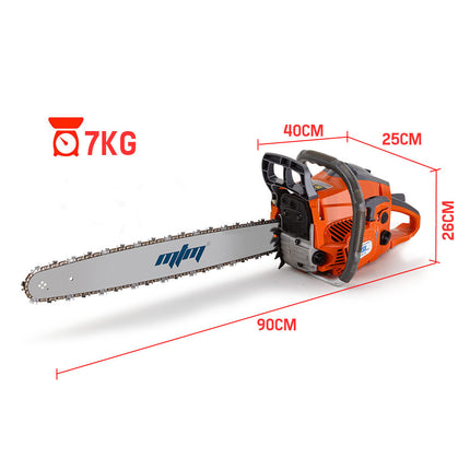 MTM Chainsaw Petrol Commercial 20 Bar E-Start Tree Pruning Chain Saw HP.