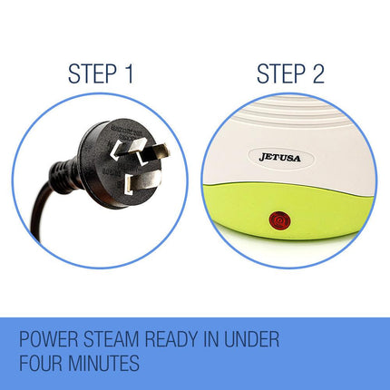 JET-USA Portable Steam Cleaner Multi-Purpose High Pressure Handheld.