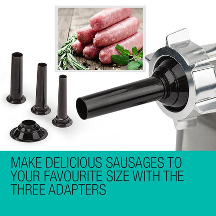 EuroChef Meat Grinder Electric Mincer Sausage Filler Kebbe Maker.
