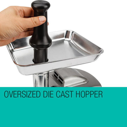 EuroChef Meat Grinder Electric Mincer Sausage Filler Kebbe Maker.