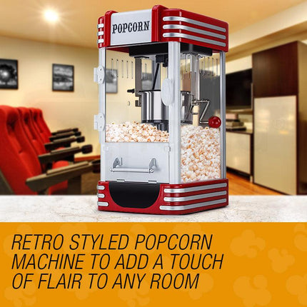 EuroChef Popcorn Machine - Popper Popping Classic Cooker Microwave.