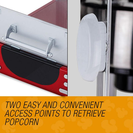 EuroChef Popcorn Machine - Popper Popping Classic Cooker Microwave.