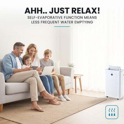 CARSON 3.5kW Portable Air Conditioner, with Dehumidifier Mode & Fan Cooler.