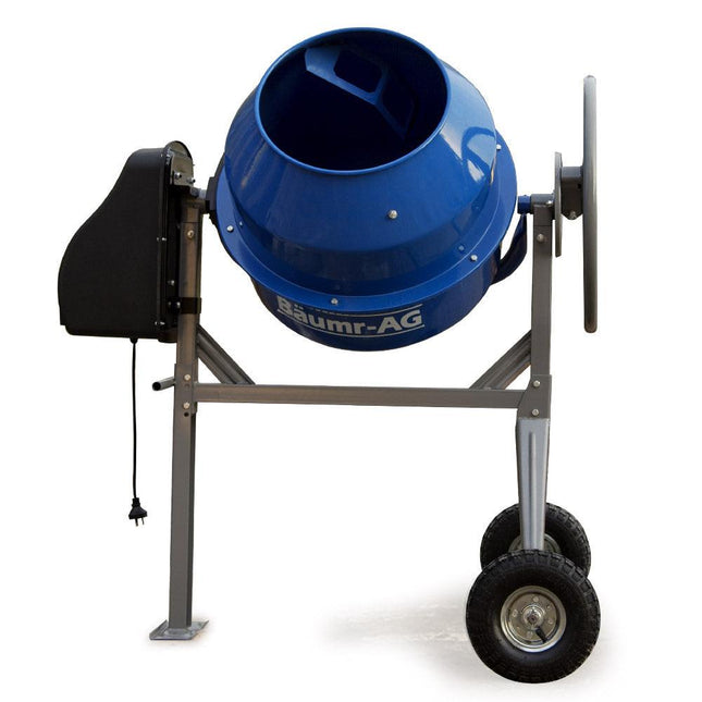 Baumr-AG 135L Cement Concrete Mixer Electric Portable Construction Sand Gravel.