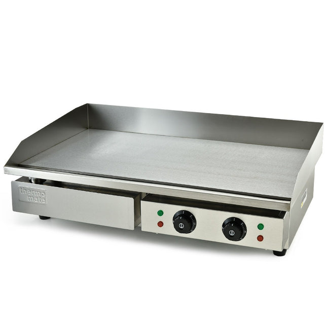 THERMOMATE Commercial Electric Griddle TH-G05, 4400W 73x37cm Flat Cooking Surface.