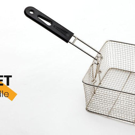 EuroChef Commercial Electric Deep Fryer Frying Basket Chip Cooker Fry Scoop.