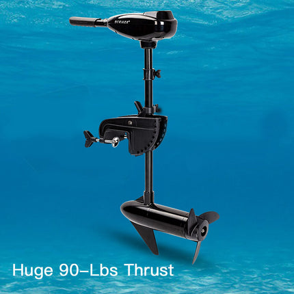 Striker 90LBS Electric Trolling Motor Inflatable Boat Outboard Fishing Marine.