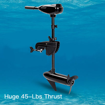 Striker 45 LBS Electric Trolling Motor Inflatable Boat Outboard Engine Fishing Marine.