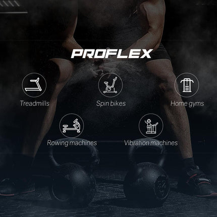 PROFLEX Multi-Station Home Gym Set with 98lbs Weight Plates- M8000.