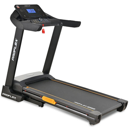 Proflex TRX9s Electric Treadmill, Large Size, 450mm Belt, 10-inch display, Foldable, Suspension, Auto Incline, WiFi, Bluetooth, Pulse Sensors.