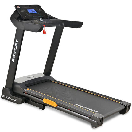 Proflex TRX9s Electric Treadmill, Large Size, 450mm Belt, 10-inch display, Foldable, Suspension, Auto Incline, WiFi, Bluetooth, Pulse Sensors.