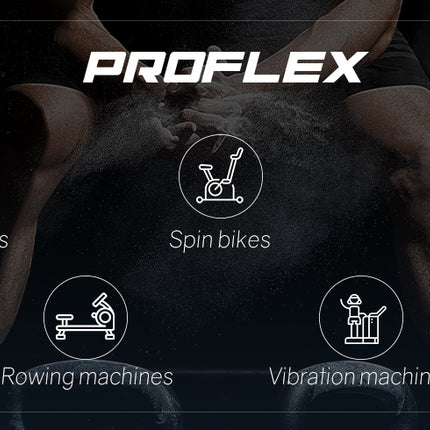 PROFLEX Treadmill Bluetooth Running Machine Foldable Small Compact Home Electric.